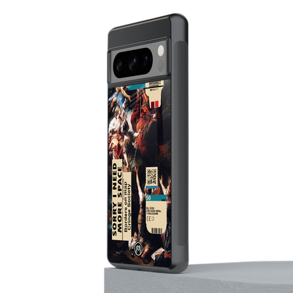 carlevanloo back phone cover | glass case for google pixel 8 pro