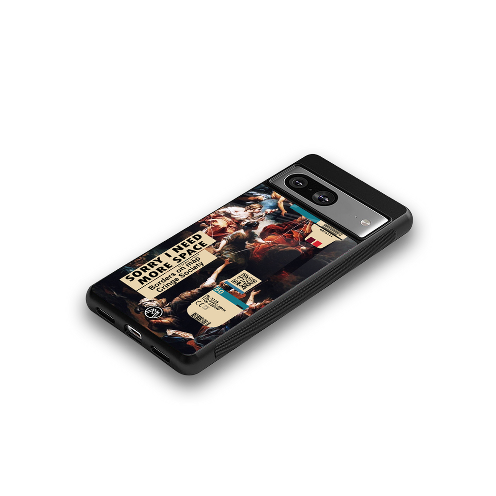 carlevanloo back phone cover | glass case for Google Pixel 8