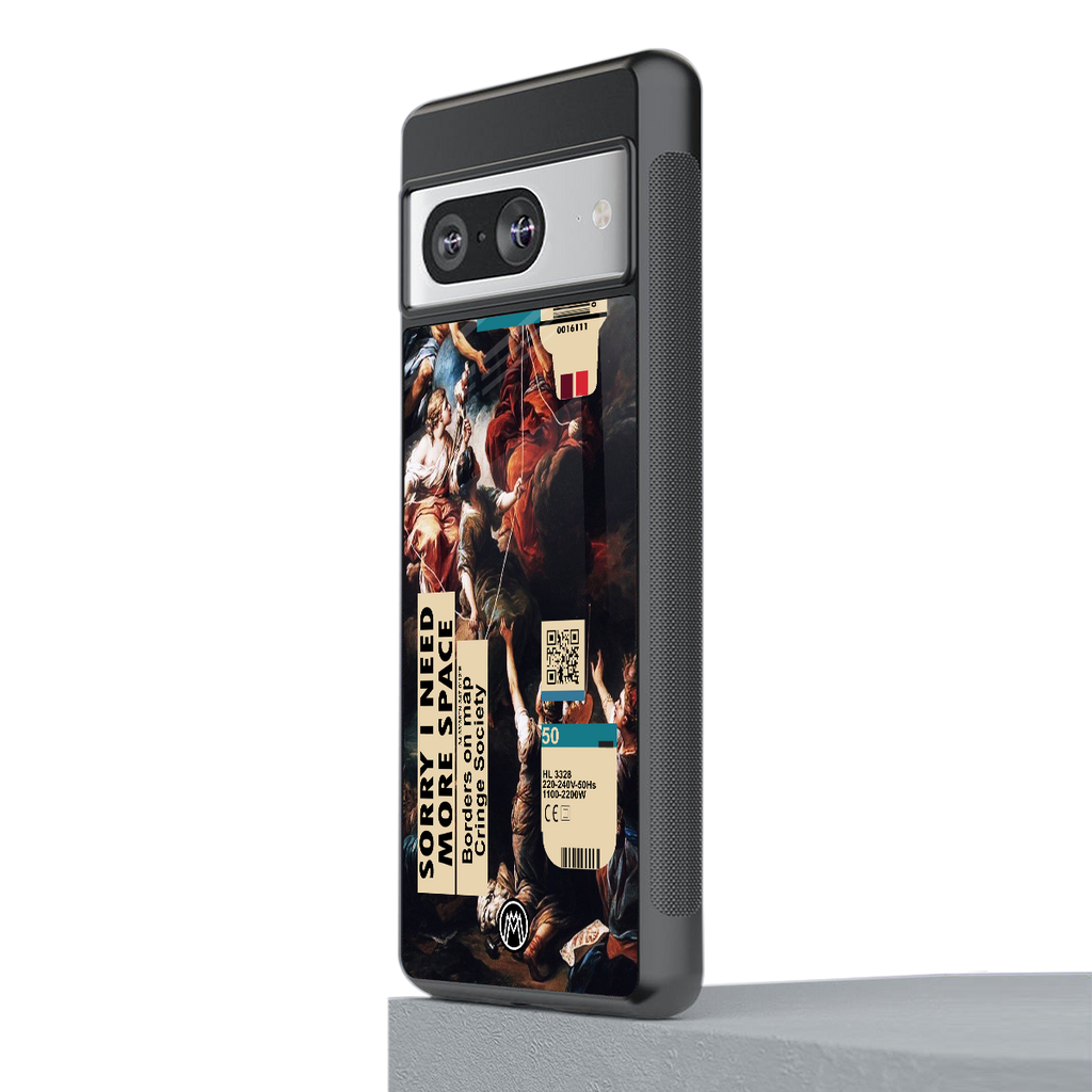 carlevanloo back phone cover | glass case for Google Pixel 8