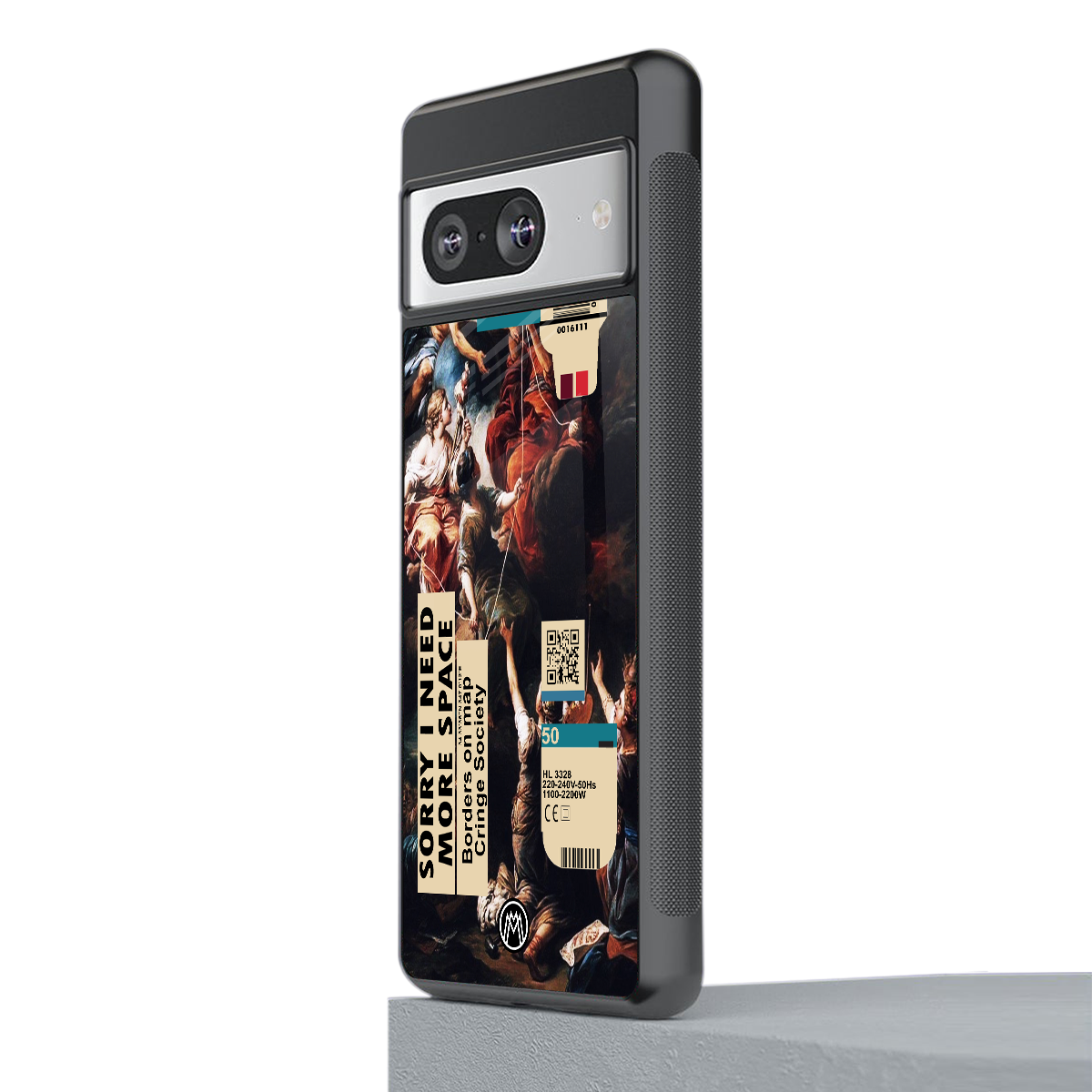 carlevanloo back phone cover | glass case for Google Pixel 8