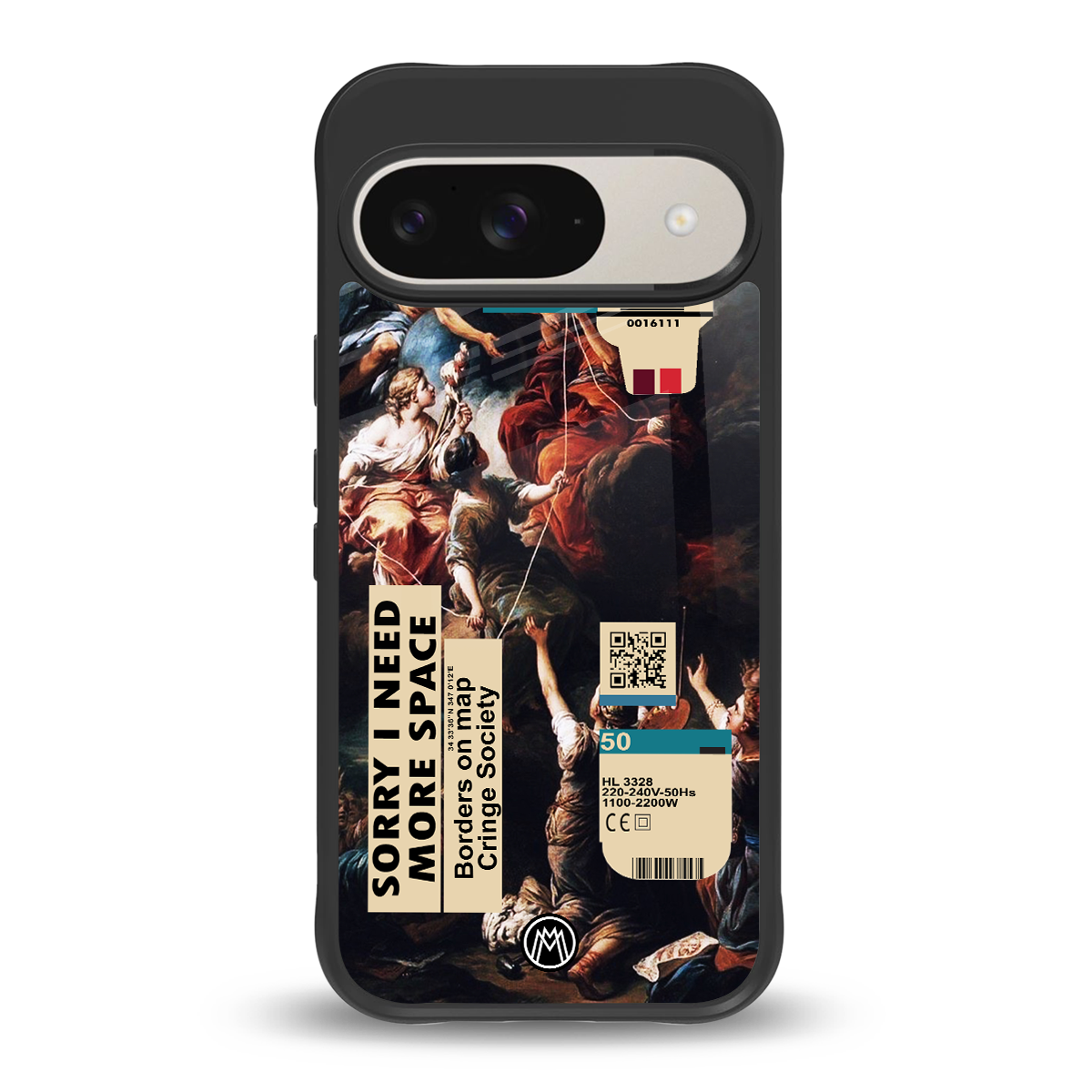 carlevanloo back phone cover | glass case for google pixel 9