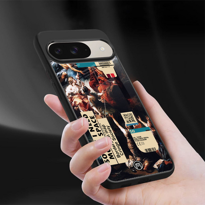 carlevanloo back phone cover | glass case for google pixel 9