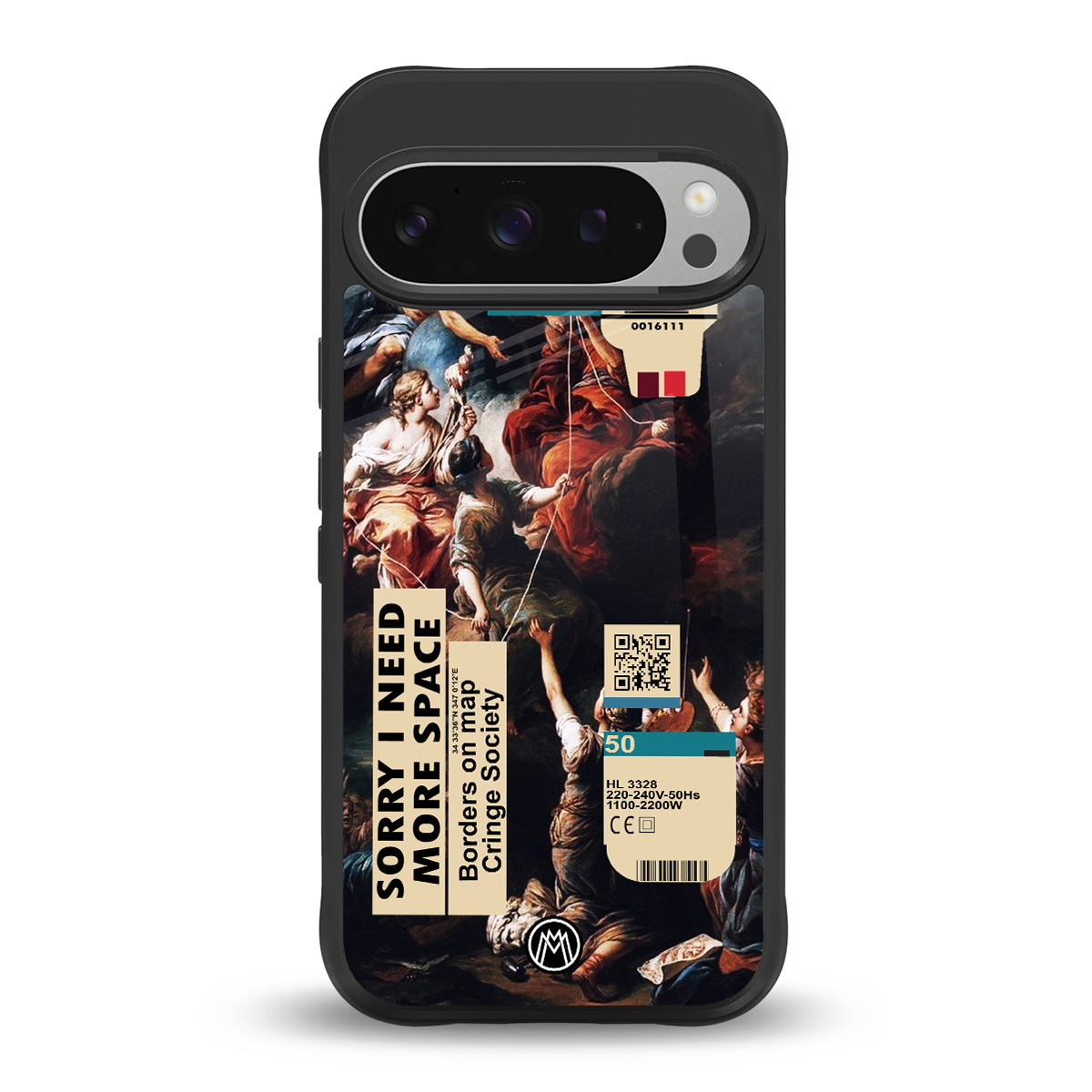 carlevanloo back phone cover | glass case for google pixel 9 pro xl