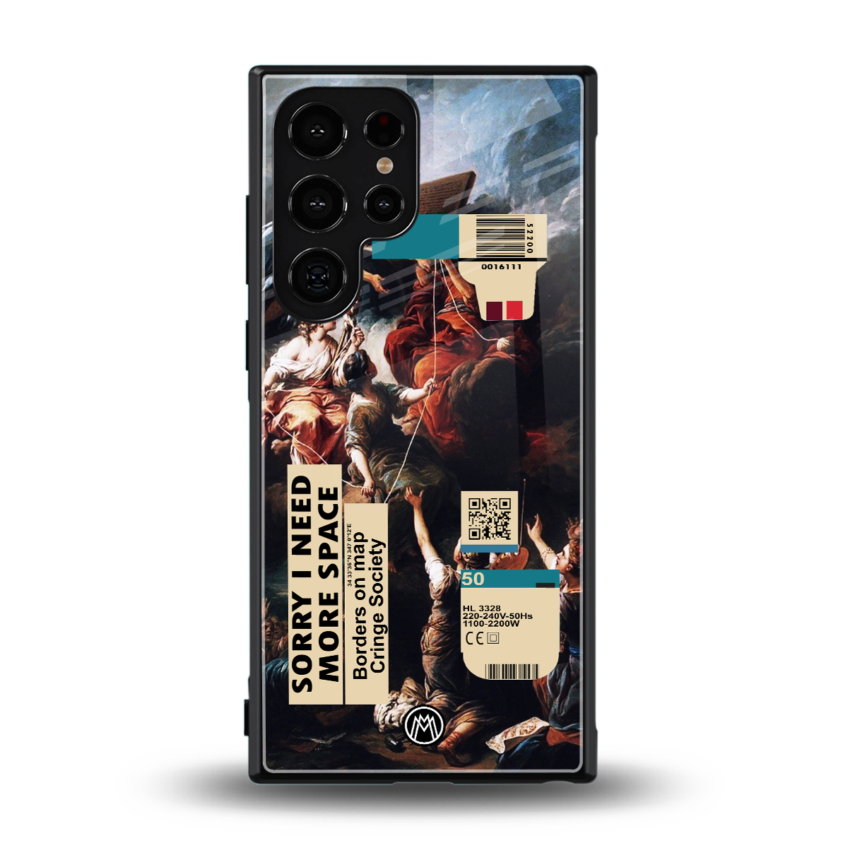 carlevanloo back phone cover | glass case for samsung galaxy s24 ultra