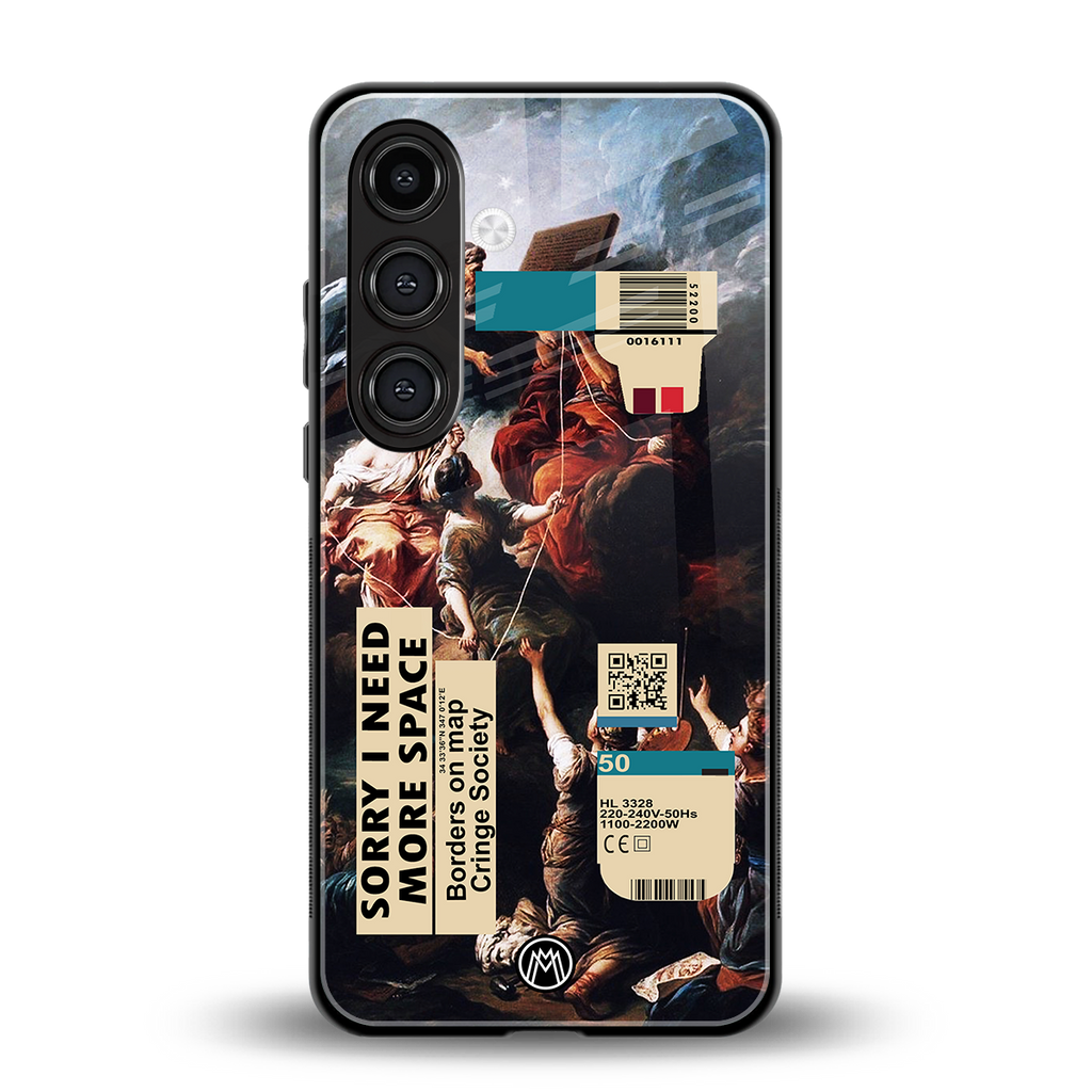 carlevanloo back phone cover | glass case for samsung galaxy s24 fe