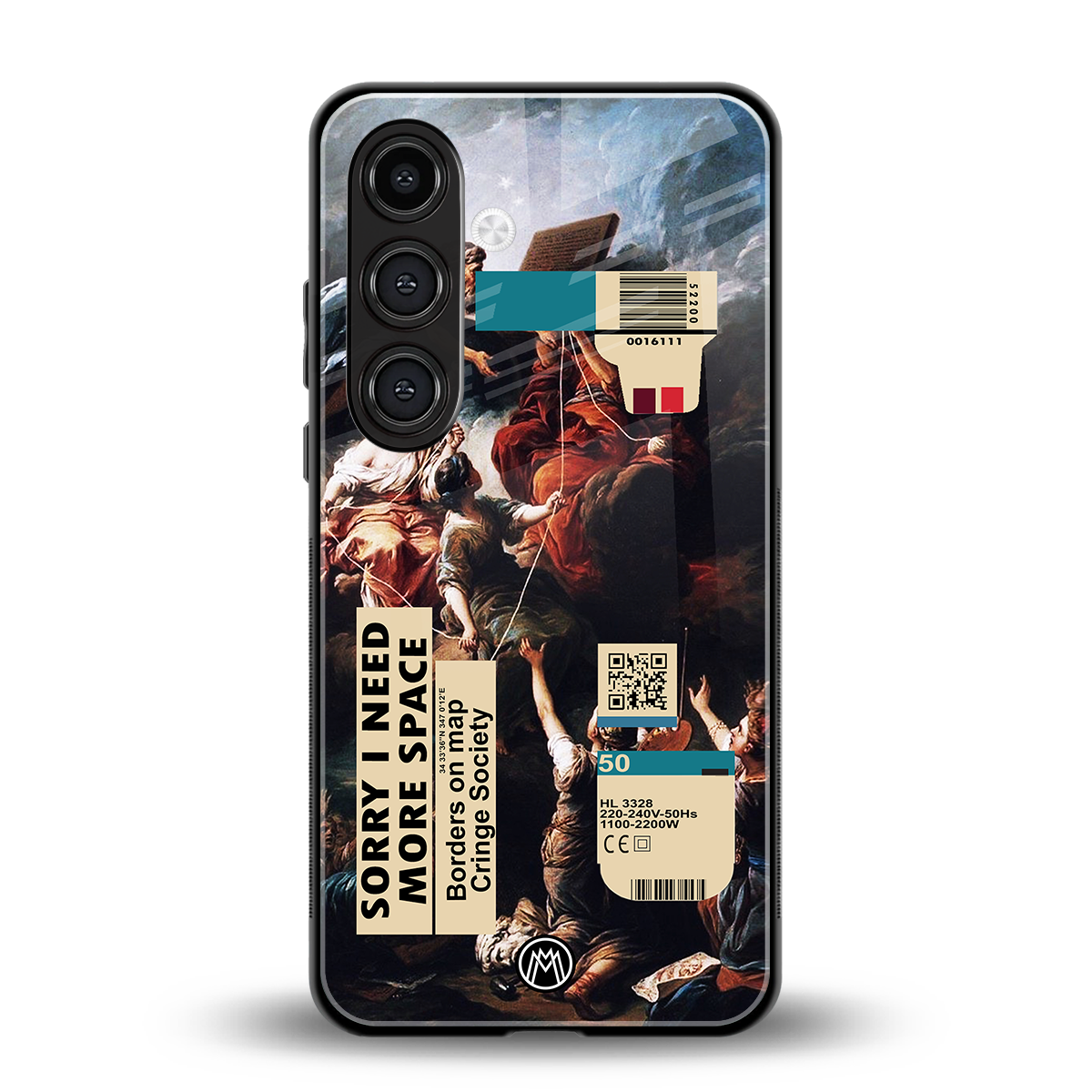 carlevanloo back phone cover | glass case for samsung galaxy s24 fe