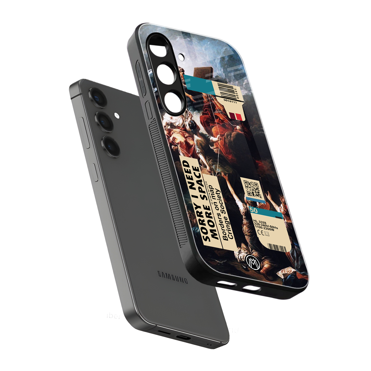 carlevanloo back phone cover | glass case for samsung galaxy s24 fe