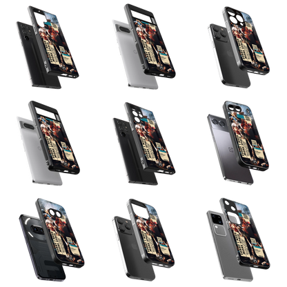 Durable Glass Back Mobile Case for iPhone, Samsung, OnePlus, Google Pixel, Redmi, Vivo, Oppo