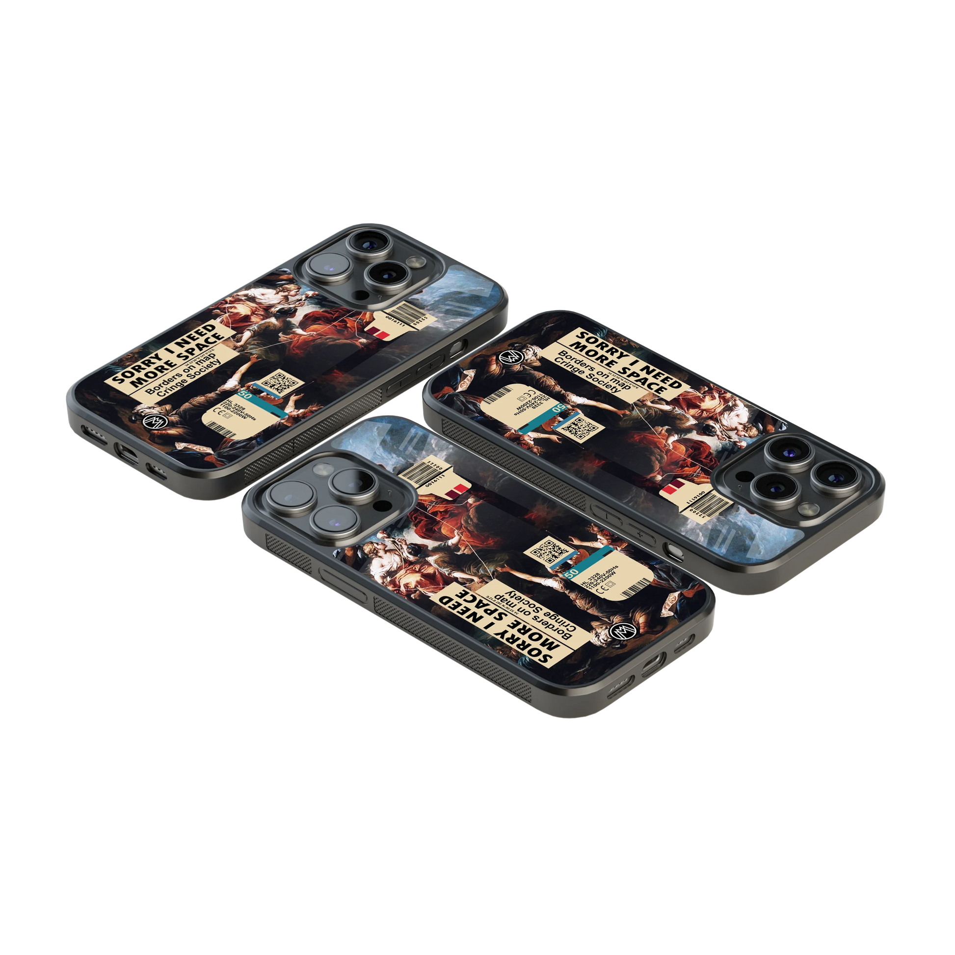 Luxury Glass Back Mobile Cover for iPhone, Samsung Galaxy, OnePlus, Pixel, Redmi & More