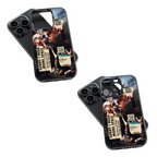 Trendy Glass Back Mobile Case for iPhone, Samsung, Redmi, OnePlus, Google Pixel, Motorola