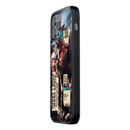 Slim Glass Back Phone Case for Multiple Brands – iPhone, Samsung, Redmi, OnePlus, Oppo, Vivo