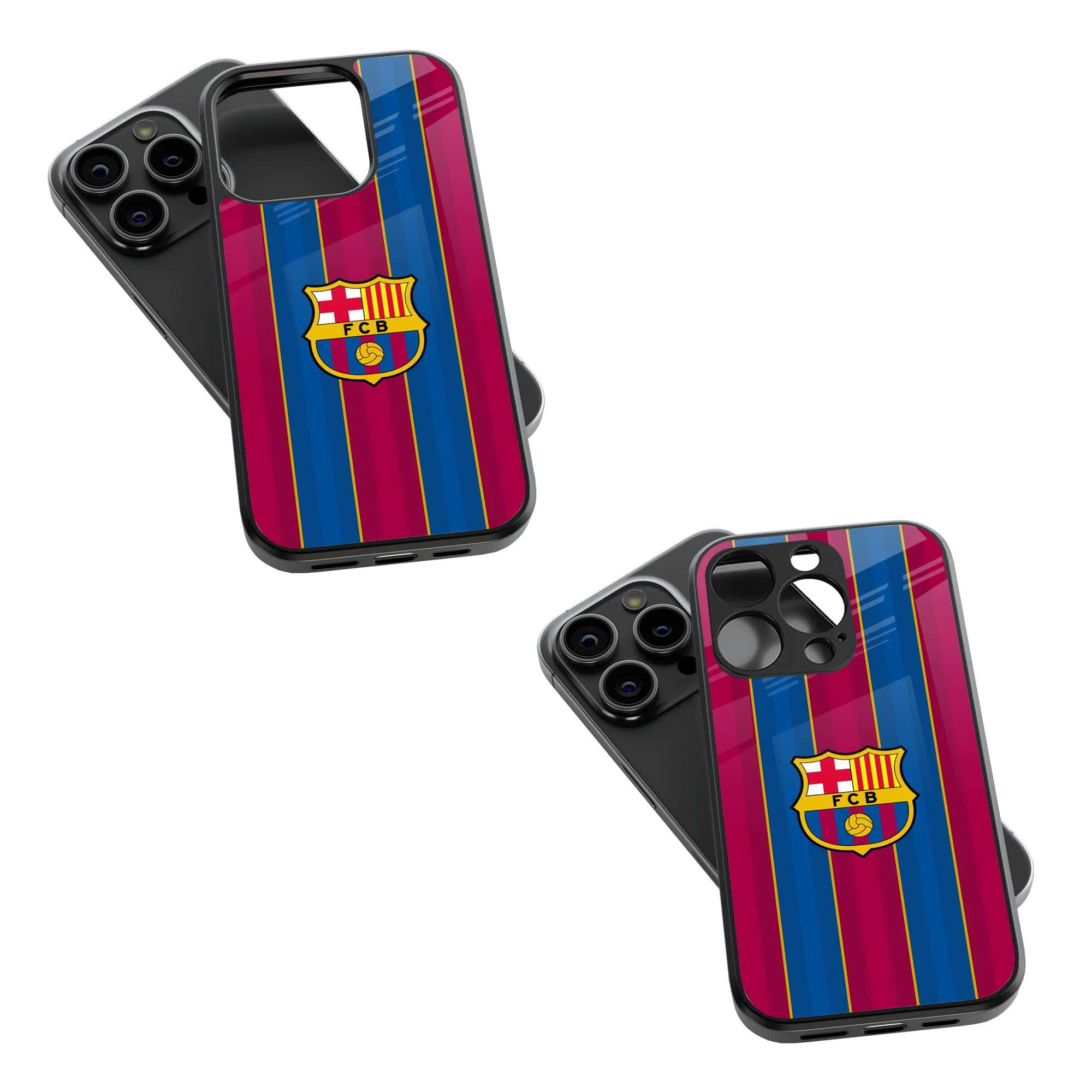 Trendy Glass Back Mobile Case for iPhone, Samsung, Redmi, OnePlus, Google Pixel, Motorola