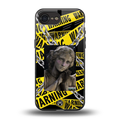 caution back phone cover | glass case for iphone 16e