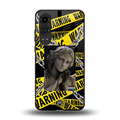 caution back phone cover | glass case for oneplus nord ce 4 lite