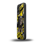 caution back phone cover | glass case for oneplus nord ce 4 lite