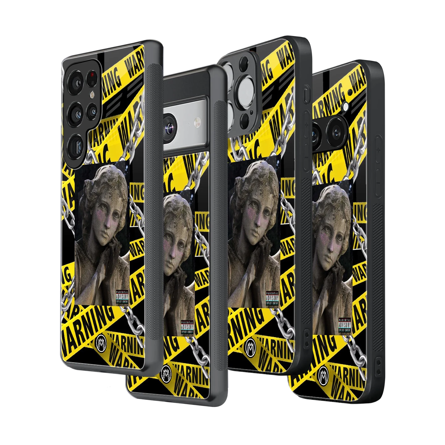 Stylish Glass Back Case for All Smartphones – iPhone, Samsung, OnePlus, Pixel, Redmi, Oppo, Vivo, Motorola