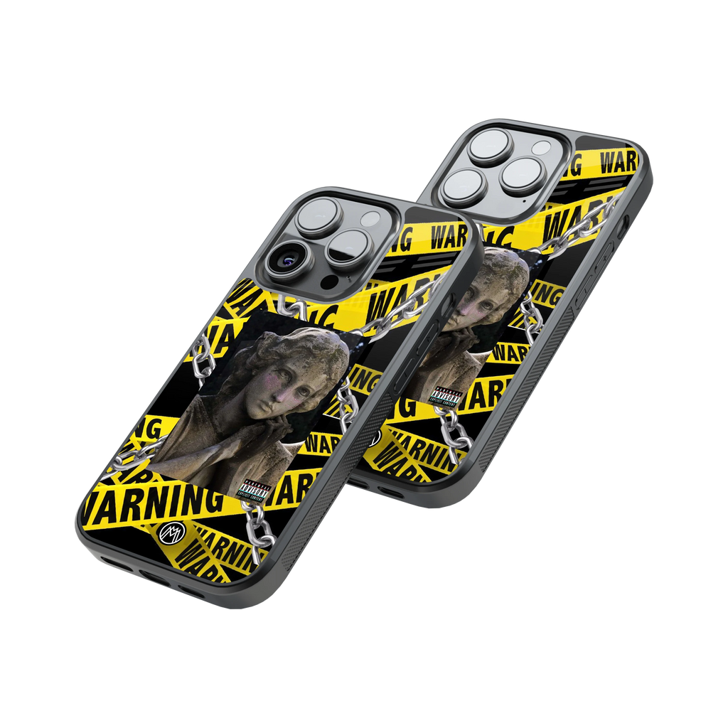 Protective Glass Back Phone Case Compatible with iPhone, Samsung, OnePlus, Pixel & More