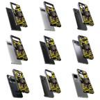 Durable Glass Back Mobile Case for iPhone, Samsung, OnePlus, Google Pixel, Redmi, Vivo, Oppo