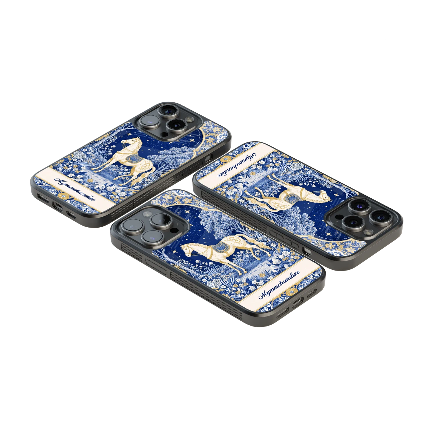 Luxury Glass Back Mobile Cover for iPhone, Samsung Galaxy, OnePlus, Pixel, Redmi & More