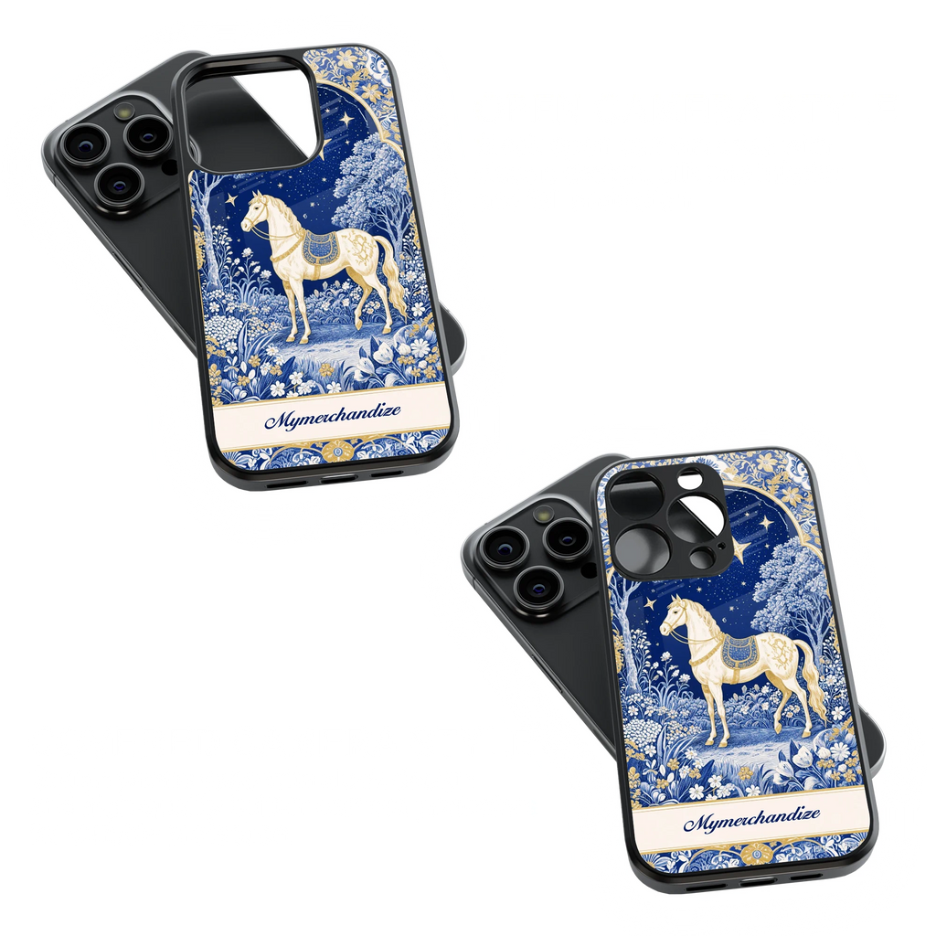 Trendy Glass Back Mobile Case for iPhone, Samsung, Redmi, OnePlus, Google Pixel, Motorola