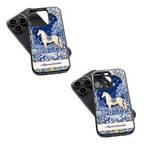 Trendy Glass Back Mobile Case for iPhone, Samsung, Redmi, OnePlus, Google Pixel, Motorola
