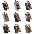 Durable Glass Back Mobile Case for iPhone, Samsung, OnePlus, Google Pixel, Redmi, Vivo, Oppo