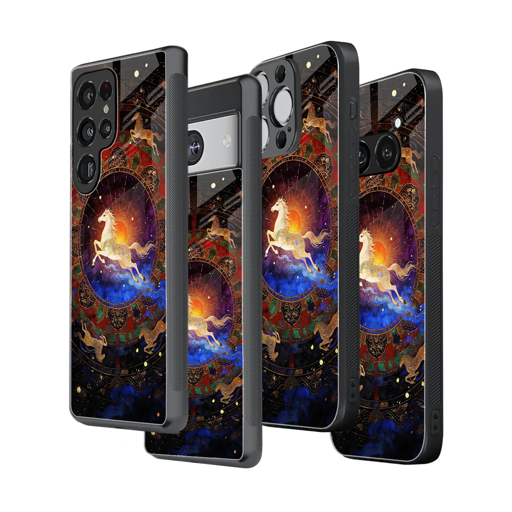Stylish Glass Back Case for All Smartphones iPhone, Samsung, OnePlus, Pixel, Redmi, Oppo, Vivo, Motorola