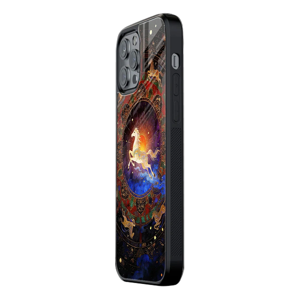 Slim Glass Back Phone Case for Multiple Brands iPhone, Samsung, Redmi, OnePlus, Oppo, Vivo