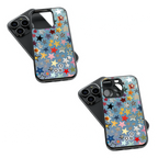 Trendy Glass Back Mobile Case for iPhone, Samsung, Redmi, OnePlus, Google Pixel, Motorola