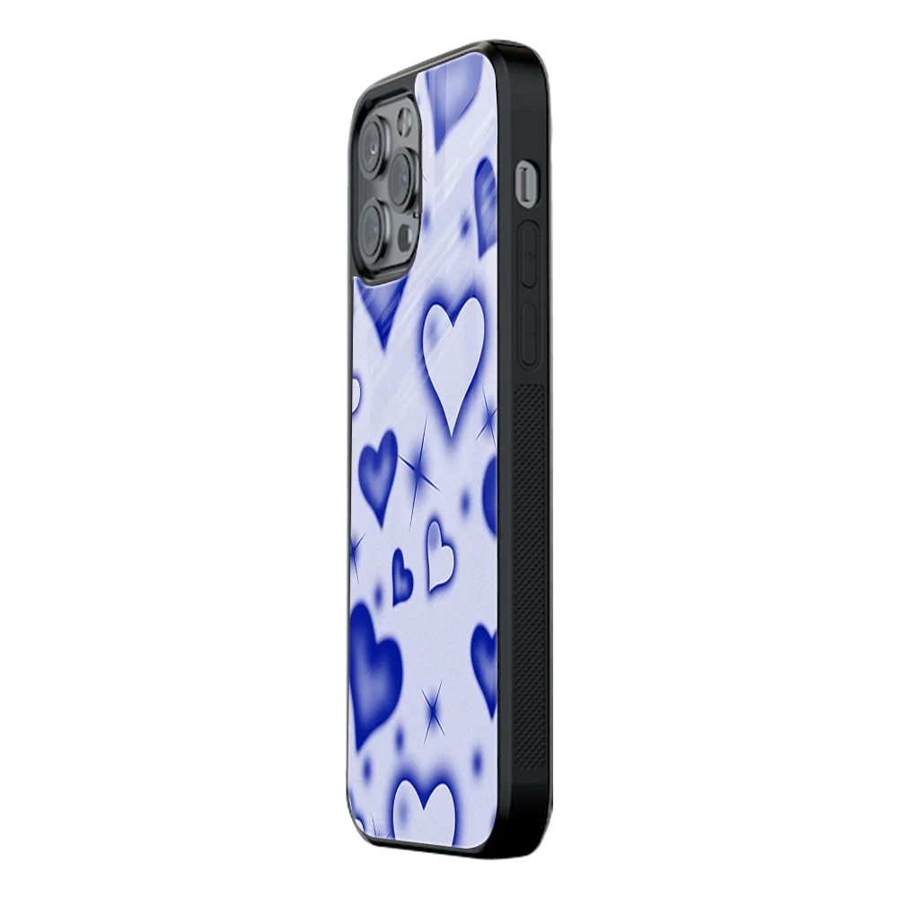 Slim Glass Back Phone Case for Multiple Brands iPhone, Samsung, Redmi, OnePlus, Oppo, Vivo