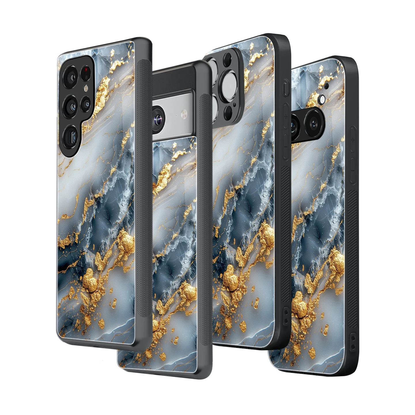 Stylish Glass Back Case for All Smartphones iPhone, Samsung, OnePlus, Pixel, Redmi, Oppo, Vivo, Motorola