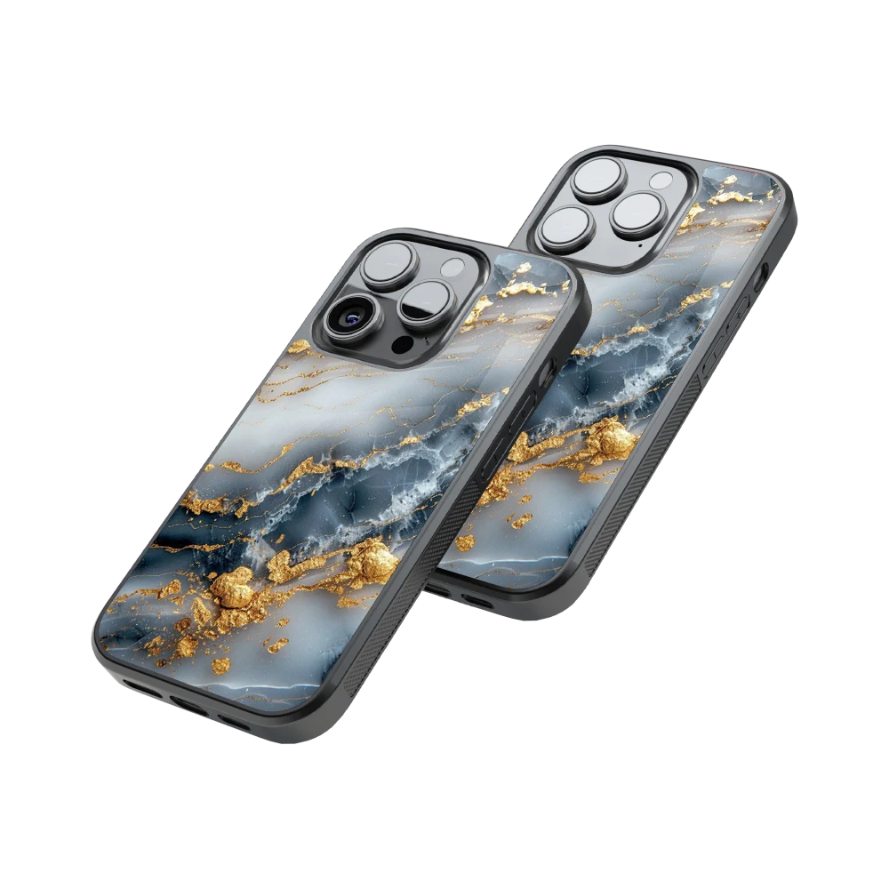 Protective Glass Back Phone Case Compatible with iPhone, Samsung, OnePlus, Pixel & More