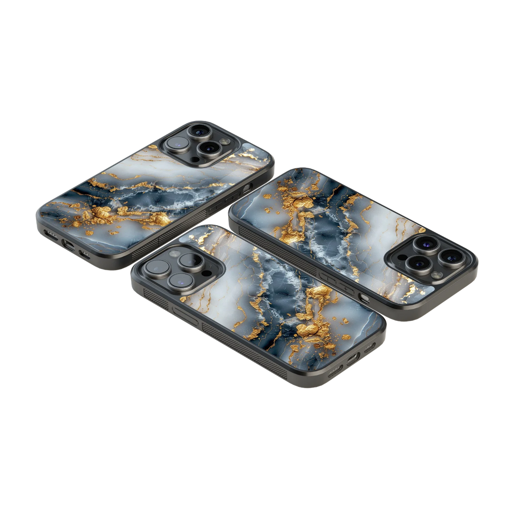 Luxury Glass Back Mobile Cover for iPhone, Samsung Galaxy, OnePlus, Pixel, Redmi & More