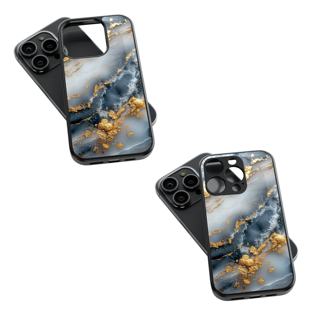 Trendy Glass Back Mobile Case for iPhone, Samsung, Redmi, OnePlus, Google Pixel, Motorola