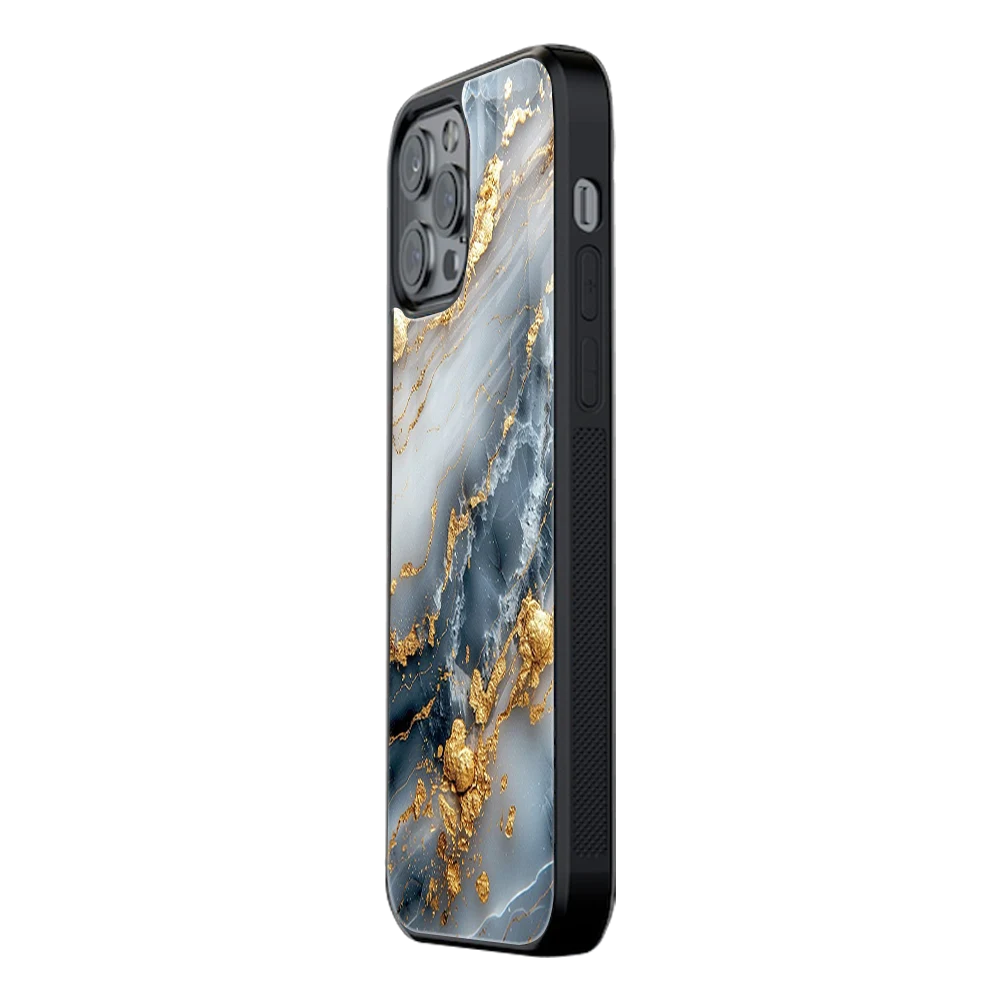 Slim Glass Back Phone Case for Multiple Brands iPhone, Samsung, Redmi, OnePlus, Oppo, Vivo
