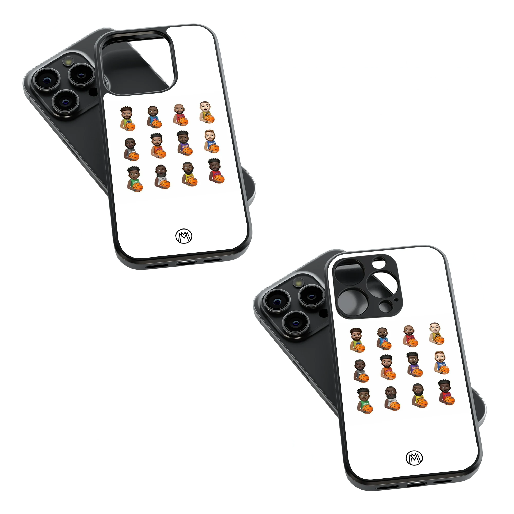 Trendy Glass Back Mobile Case for iPhone, Samsung, Redmi, OnePlus, Google Pixel, Motorola