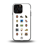 champagne papi back phone cover | glass case for iphone 13 pro max
