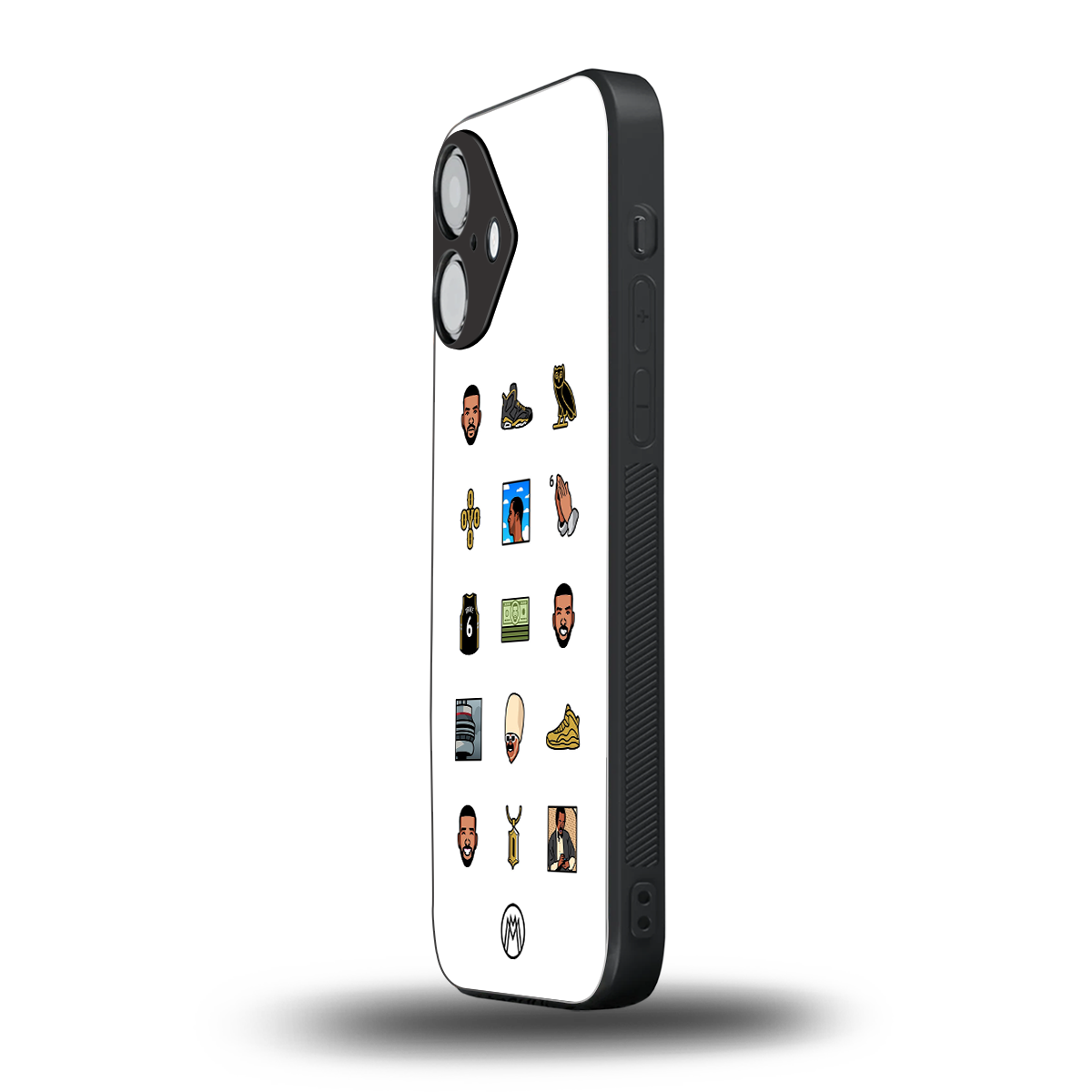 champagne papi back phone cover | glass case for iphone 16