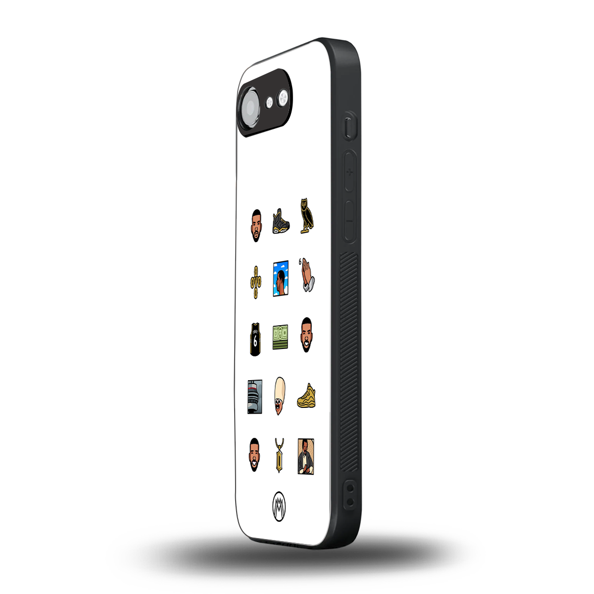 champagne papi back phone cover | glass case for iphone 16e