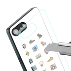 champagne papi back phone cover | glass case for iphone 16e