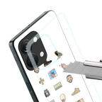 champagne papi back phone cover | glass case for oneplus nord 3