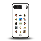 champagne papi back phone cover | glass case for oneplus nord 4