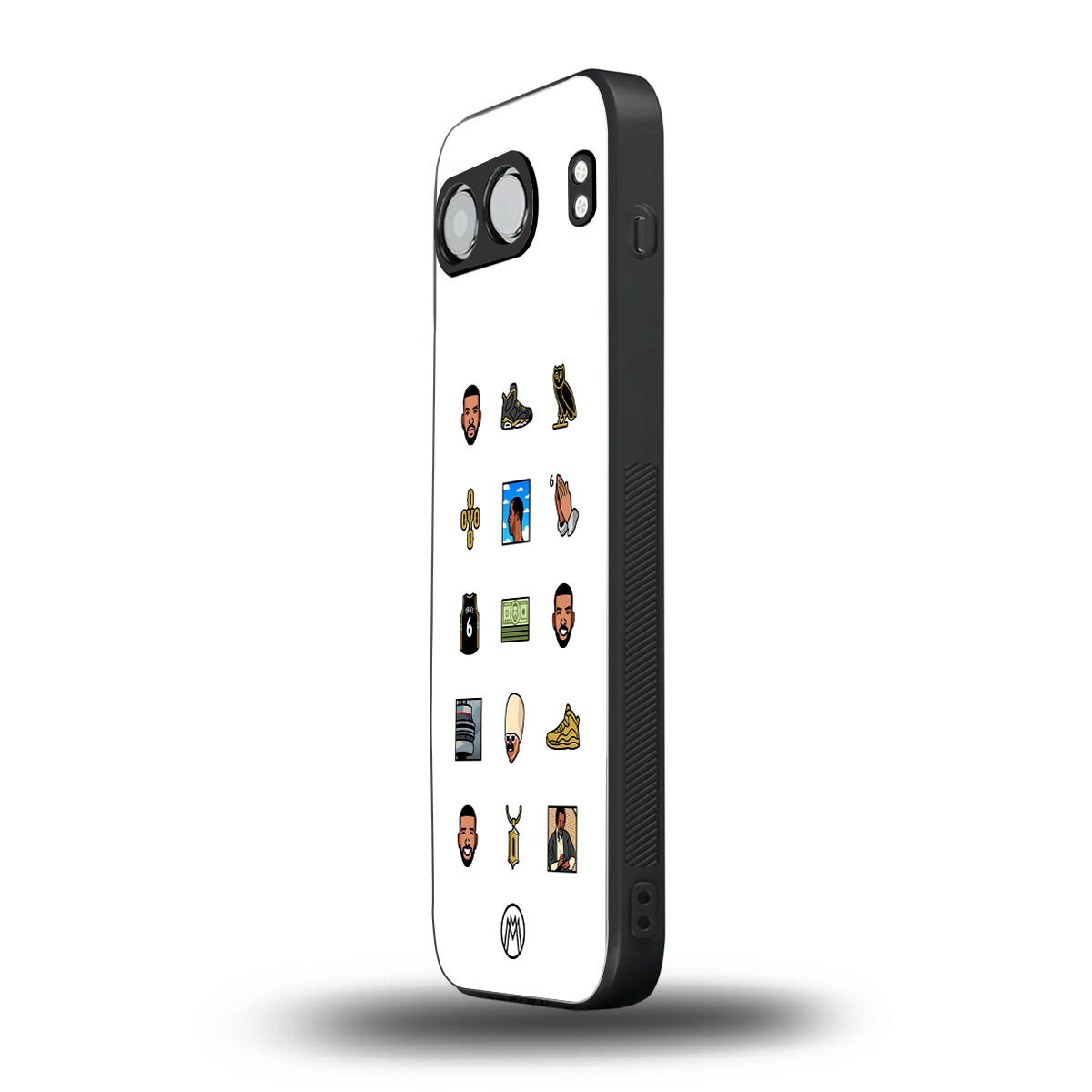 champagne papi back phone cover | glass case for oneplus nord 4