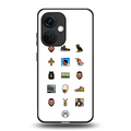 champagne papi back phone cover | glass case for oneplus nord ce 3