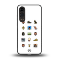 champagne papi back phone cover | glass case for oneplus nord ce 4 lite