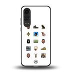 champagne papi back phone cover | glass case for oneplus nord ce 4 lite