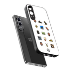 champagne papi back phone cover | glass case for oneplus nord ce 4 lite