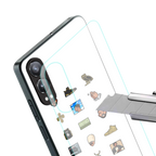 champagne papi back phone cover | glass case for oneplus nord ce 4 lite