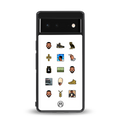 champagne papi back phone cover | glass case for Google Pixel 6A