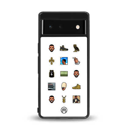 champagne papi back phone cover | glass case for Google Pixel 6A